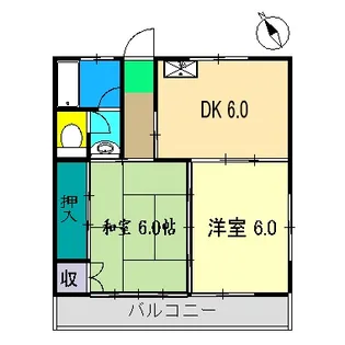 山岡マンション【3階】の間取り