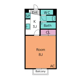 MYルームIII【2階】の間取り