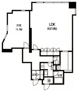 渋谷プロパティータワー【15階】の間取り