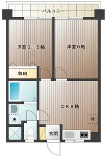 ハーミットセル南阿佐ヶ谷【2階】の間取り