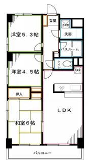 ルミエール荻窪【2階】の間取り