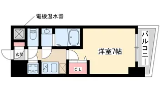 セレニテ新大阪カルム【6階】の間取り