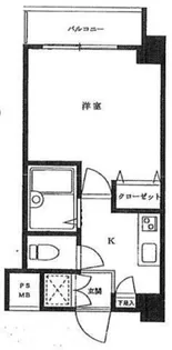 スカイコート文京小石川第3【3階】の間取り