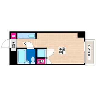 メゾン・ド・オール【1階】の間取り