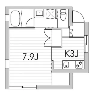 GranDuo等々力【1階】の間取り