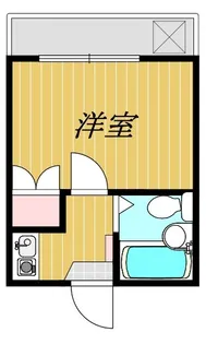 レジデンス古川【2階】の間取り