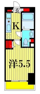 グランカーサ市川国府台【10階】の間取り