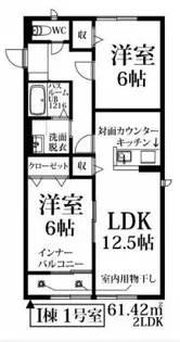 ブランミュールI【2階】の間取り