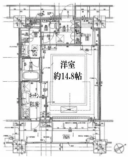 OWL TOWER【44階】の間取り