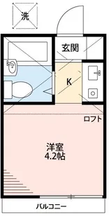 第Iアミーゴ【2階】の間取り