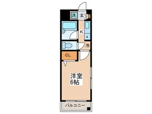 熊谷ビル【2階】の間取り
