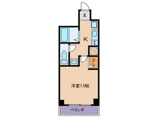 グランカーサ都島【3階】の間取り