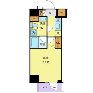 メイクスデザイン池袋【9階】の間取り