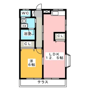 ハイツ21【1階】の間取り