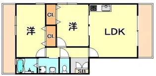 パールコースト【1階】の間取り