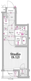 ガーラ・グランディ小竹向原【4階】の間取り