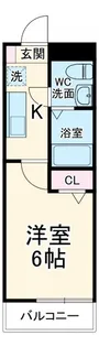パーク・アジュール所沢【1階】の間取り