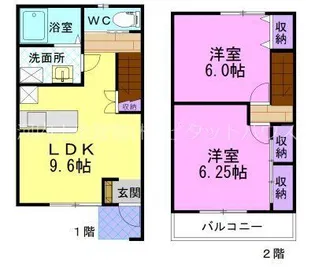 プレミエール Bの間取り