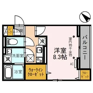 soavita【1階】の間取り