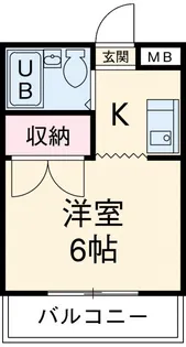 エクセレントハイ【3階】の間取り