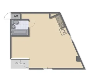 プチモンド上野【8階】の間取り
