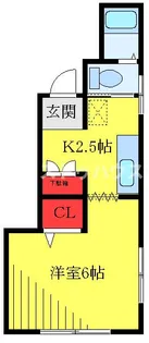 高橋コーポ【2階】の間取り