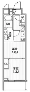 SYFORME東池袋【3階】の間取り