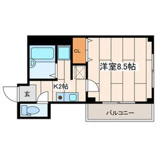 グレイス本牧【2階】の間取り