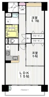 アモローソ仙台駅東【5階】の間取り