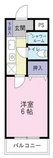 カーサ・ボーノ【2階】の間取り