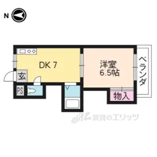 モノ・シャカ憧【3階】の間取り