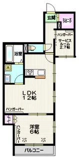 M・M・HARYNK【1階】の間取り