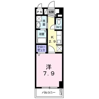 セレーノ銘苅【2階】の間取り
