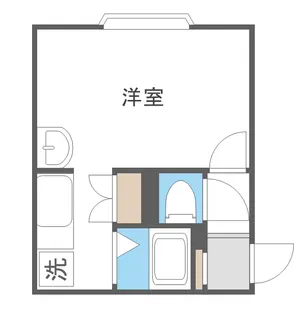 ワイズあいの里【2階】の間取り