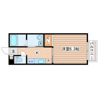Bella Casa (ベラカーサ)【2階】の間取り
