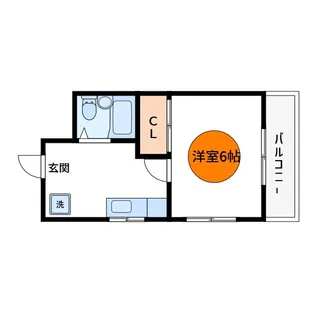 ハイツフローラ【2階】の間取り