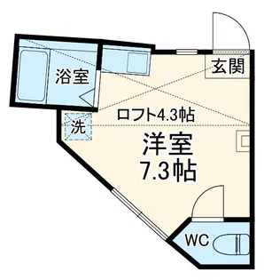 ユナイト保土ヶ谷メイプルヒルズ【2階】の間取り