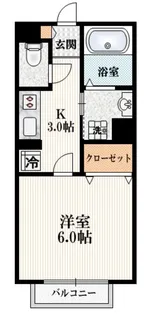 カトレアハウス【1階】の間取り