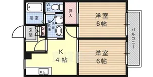 ジョイフル南町【1階】の間取り