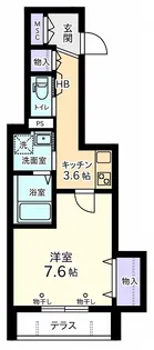 Black Cube【1階】の間取り