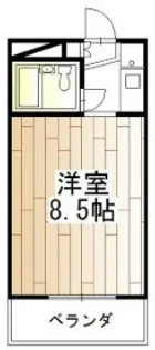 スカイプラザ焼津【7階】の間取り