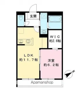 ベル・リヴァージュ【2階】の間取り