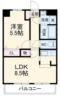 SATOMI-2番館【5階】の間取り