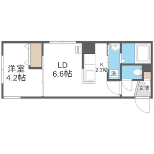 PREMIST福住【3階】の間取り