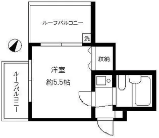 パインヒルズ西ヶ原【4階】の間取り