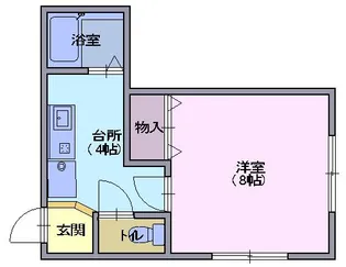 石川県金沢市桜町【マンション】の間取り