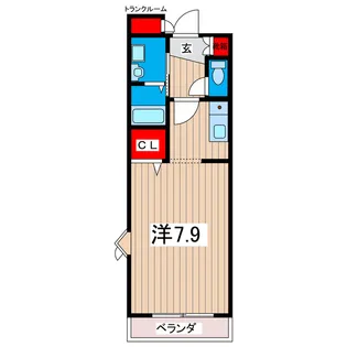 CASA SAKURA【2階】の間取り