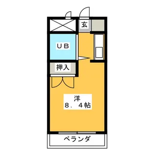 メゾン橘【3階】の間取り