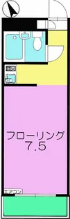 柿の木坂雅マンション【2階】の間取り