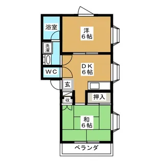 杉原ビル【4階】の間取り